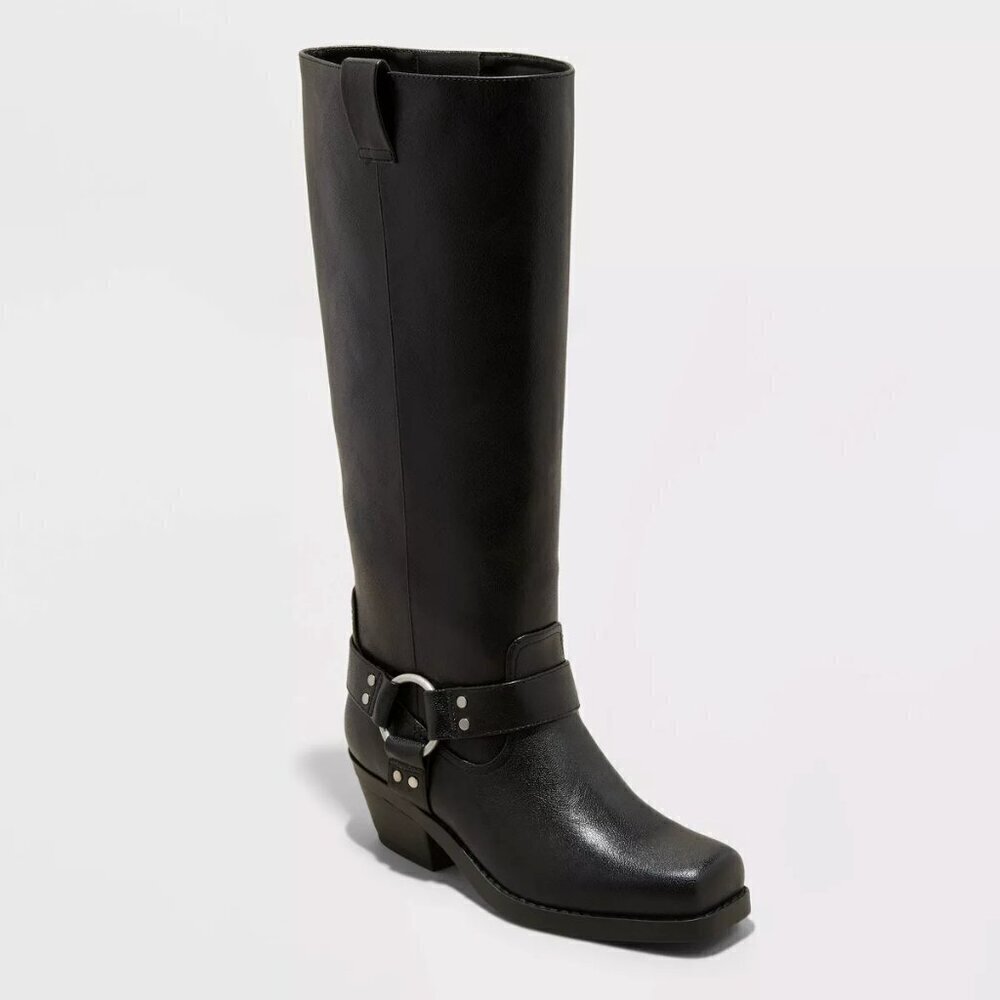 Universal Thread -‎ Women's Oakley biker Harness Black Boots